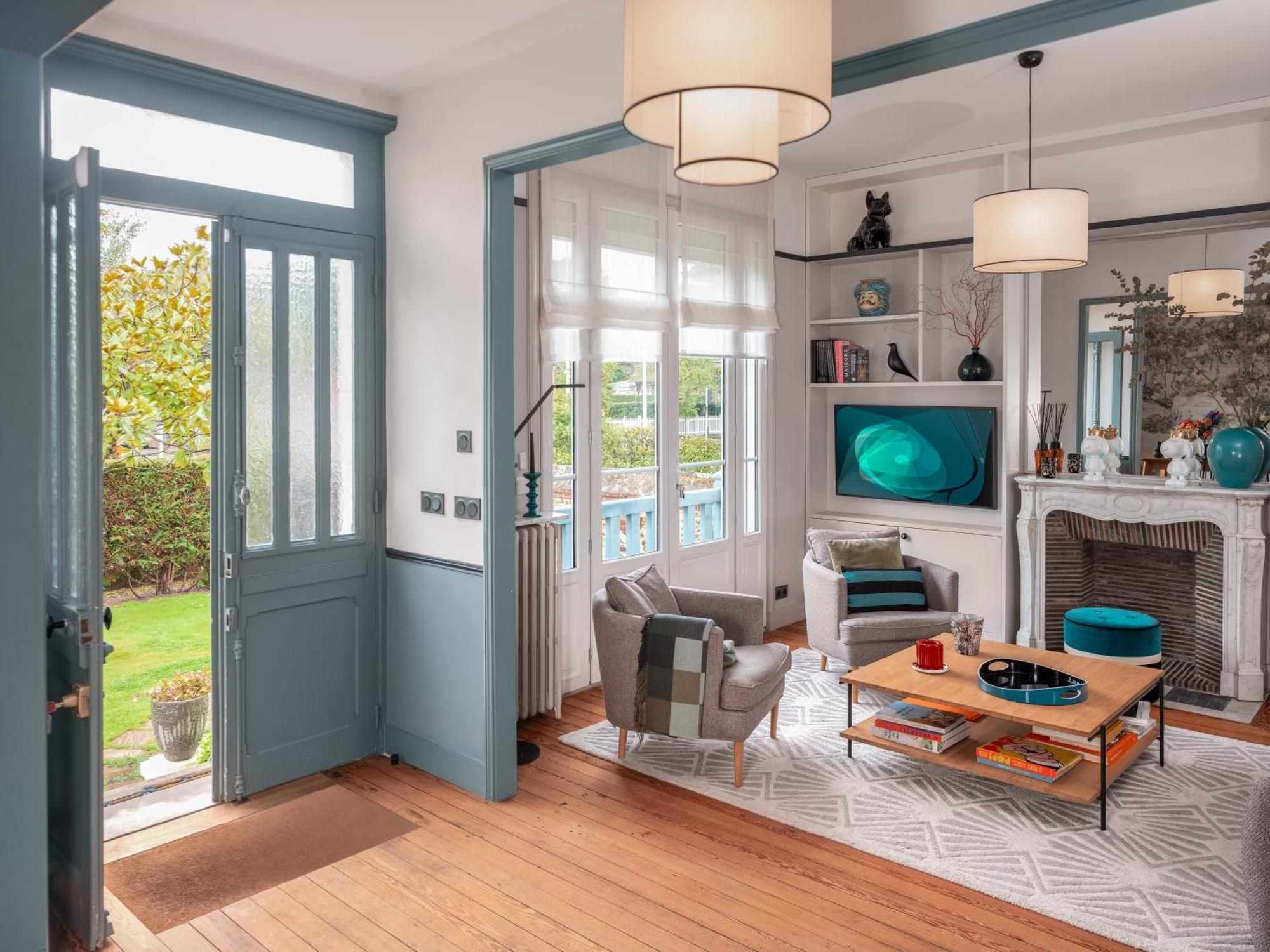 Villa Berry Centre Deauville - Chic & Stylee - Magnifique Jardin المظهر الخارجي الصورة